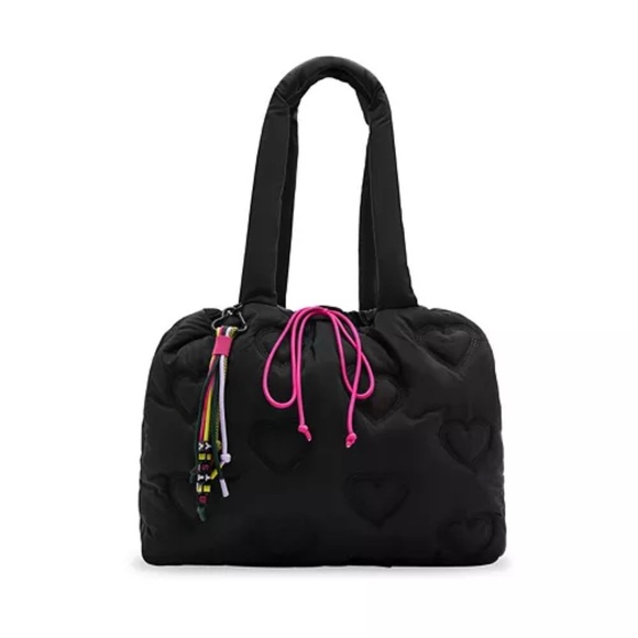 Betsey Johnson BUNGEE JUMP NYLON TOTE - Picture 2 of 5